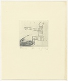 Artist: SELLBACH, Udo | Title: not titled | Date: 1960-80 | Technique: etching