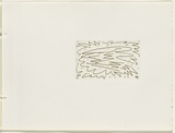 Artist: JACKS, Robert | Title: not titled [abstract linear composition]. [leaf 39 : recto] | Date: 1978 | Technique: etching, printed in black ink, from one plate