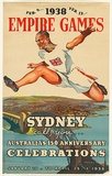 Artist: b'Meere, Charles.' | Title: bEmpire Games.  Sydney calls you ...  Australia's 150th Anniversary Celebrations | Date: 1937 | Technique: b'lithograph, printed in colour, from multiple stones [or plates]' | Copyright: b'With permission of Margaret Stephenson-Meere'