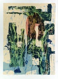 Artist: b'WICKS, Arthur' | Title: b'Bush dawn' | Date: 1966 | Technique: b'screenprint, printed in colour, from multiple stencils'