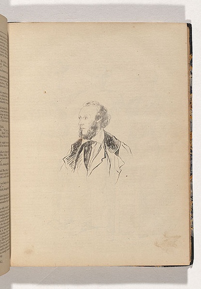 Artist: b'Nicholas, William.' | Title: b'The speculator (Benjamin Boyd)' | Date: 1847 | Technique: b'pen-lithograph, printed in black ink, from one plate'