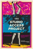 Artist: b'Lane, Leonie.' | Title: b'The 1982 Studio Access Project.' | Date: 1982 | Technique: b'screenprint, printed in colour, from four stencils' | Copyright: b'\xc2\xa9 Leonie Lane'