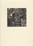 Artist: Tilley, Gwyneth. | Title: Bower bird | Date: 1983 | Technique: woodcut, printed in black ink, from one block