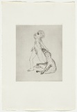 Artist: BOYD, Arthur | Title: IV: Colour blind. | Date: 1970 | Technique: etching, printed in black ink, from one plate | Copyright: Reproduced with permission of Bundanon Trust