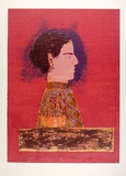 Artist: b'Moore, Mary.' | Title: b'I Miss Australia (after the National)' | Date: 1980 | Technique: b'lithograph, printed in colour, from nine plates' | Copyright: b'\xc2\xa9 Mary Moore'