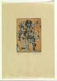 Artist: SELLBACH, Udo | Title: not titled | Date: 1960-80 | Technique: etching