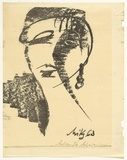 Artist: Miksevicius, Jurgis. | Title: Melissa | Date: 1963 | Technique: lithograph, printed in black ink, from one plate