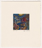 Artist: b'Archer, Suzanne.' | Title: b'Grit' | Date: 2004 | Technique: b'etching and aquatint, printed in colour, from multiple plates'