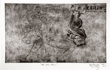 Artist: COLEING, Tony | Title: This One's Mine!. | Date: 1991 | Technique: etching, printed in black ink, from one plate
