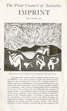 Artist: b'PRINT COUNCIL OF AUSTRALIA' | Title: b'Periodical | Imprint. Melbourne: Print Council of Australia, vol. 02, no. 1, 1967' | Date: 1967