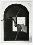 Artist: b'BALDESSIN, George' | Title: b'not titled.' | Date: 1966 | Technique: b'etching and aquatint, printed in black ink, from one plate'