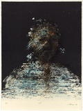 Title: b'not titled [Granada portrait 4]' | Date: June 1979- February 1980 | Technique: b'lithograph, printed in colour, from multiple aluminium plates'