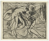 Artist: b'BOYD, Arthur' | Title: b'Birth of the Southern Cross.' | Date: 1962-63 | Technique: b'etching, printed in black ink, from one plate' | Copyright: b'Reproduced with permission of Bundanon Trust'