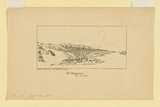 Title: Mt Margaret from south west | Date: c.1895 | Technique: lithograph, printed in black ink, from one stone