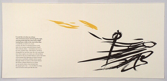 Artist: b'Rado, Ann.' | Title: b'The youth; der knabe' | Date: 2001, May | Technique: b'photo-lithograph and lithograph, printed in colour, from multiple stones'