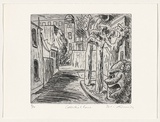 Artist: AMOR, Rick | Title: Celestial lane. | Date: 1989 | Technique: etching, printed in black ink with plate-tone, from one plate