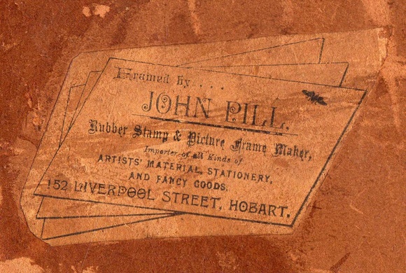 Title: John Pill:  Art material supplier | Picture frame maker