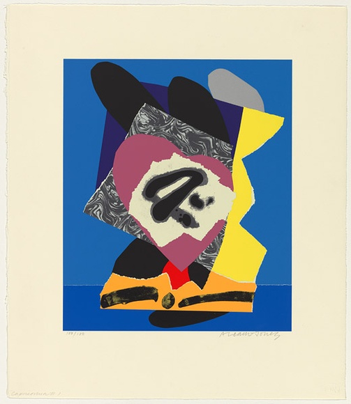 Artist: b'LEACH-JONES, Alun' | Title: b'Capricornia #1' | Date: 1985 | Technique: b'screenprint, printed in colour, from multiple stencils' | Copyright: b'Courtesy of the artist'