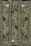 Artist: b'Kantilla, Osmond.' | Title: b'Wrapping paper: Pumpuni' | Date: 1986 | Technique: b'screenprint, printed in colour, from three stencils'
