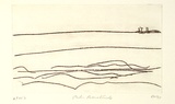 Artist: b'Furlonger, Joe.' | Title: b'Palm Beach suite (no.8)' | Date: 1990 | Technique: b'etching, printed in black ink, from one plate'