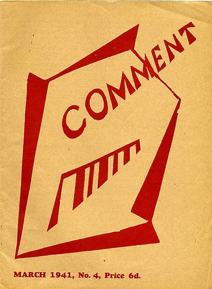 Artist: b'Crozier, Cecily.' | Title: b'A Comment - no.4, March 1941.' | Date: 1942