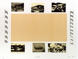 Artist: Lowe, Geoff. | Title: Landscape | Date: 1986 | Technique: photo-screenprint, printed in colour, from four stencils