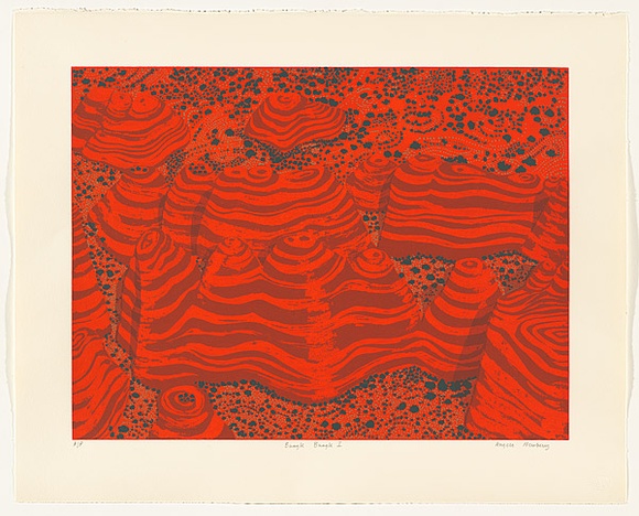 Artist: b'Newberry, Angela.' | Title: b'Bungle bungle.' | Date: 1995 | Technique: b'screenprint, printed in colour, from multiple stencils'