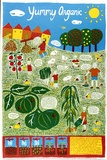 Artist: b'REDLETTER PRESS' | Title: b'Yummy Organic' | Date: 1989 | Technique: b'screenprint, printed in colour, from five stencils'