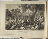 Artist: UNIDENTIFIED AUSTRALIAN WOOD-ENGRAVER, | Title: Christmas Eve in Australia. | Date: 01 January 1868 | Technique: wood-engraving, printed in black ink, from one block; letterpress text