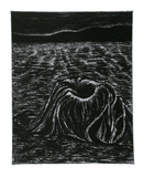 Artist: Duxbury, Lesley. | Title: Solitude. | Date: 1989 | Technique: etching, printed in black ink, from one plate