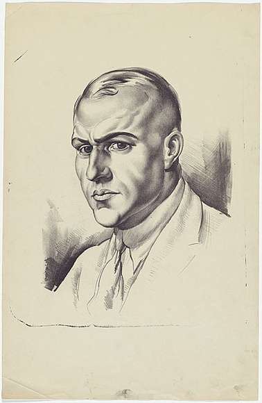 Artist: b'Grey, F. Millward.' | Title: b'Portrait' | Date: 1924 | Technique: b'lithograph'