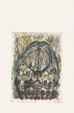 Artist: b'MEYER, Bill' | Title: b'Ha neros shel channukah' | Date: 1990 | Technique: b'etching, printed in five colours, from one plate; a la poup\xc3\xa9e' | Copyright: b'\xc2\xa9 Bill Meyer'