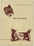 Title: Red and green. | Date: 1954 | Technique: letterpress text; linocuts, printed in various ink, each from one block each