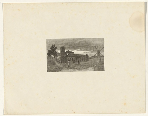 Title: Old St Phillips church | Date: 1886-88 | Technique: wood-engraving, printed in black ink, from one block