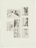 Artist: MADDOCK, Bea | Title: Melbourne II | Date: 1968 | Technique: drypoints, printed in black ink, each from one plate