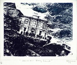 Artist: b'Covell, Deborah.' | Title: b'Home on dry land.' | Date: 1985 | Technique: b'colour etching and aquatint'