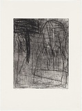 Artist: Tomescu, Aida. | Title: Ithaca I | Date: 1997 | Technique: etching, printed in black ink, from one plate | Copyright: © Aida Tomescu. Licensed by VISCOPY, Australia.