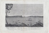 Title: b'North Harbour, in New South Wales, with a View of Port Jackson Heads. Taken from Belmont.' | Date: 1812 | Technique: b'engraving, printed in black ink, from one copper plate'