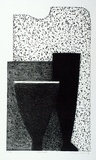 Artist: Lincoln, Kevin. | Title: Palette | Date: 1989 | Technique: lithograph, printed in black ink, from one stone [or plate] | Copyright: © Kevin Lincoln. Licensed by VISCOPY, Australia