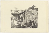 Artist: Dyson, Will. | Title: With Manton's guns, Hill 60. | Date: 1918 | Technique: lithograph, printed in black ink, from one stone Arnold unbleached