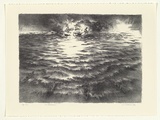 Artist: Mortensen, Kevin. | Title: The explosion | Date: 1994 | Technique: lithograph, printed in black ink, from one stone | Copyright: © Kevin Mortensen