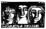 Artist: ACCESS 2 | Title: Women's House | Date: 1990 | Technique: screenprint, printed in black ink, from one stencil