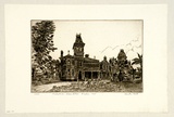 Artist: PLATT, Austin | Title: Presbyterian Ladies College | Date: 1935 | Technique: etching, printed in black ink, from one plate