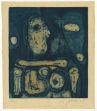 Artist: SELLBACH, Udo | Title: not titled | Date: 1960-80 | Technique: etching