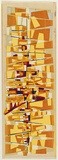 Title: not titled [layered quadrilateral shapes, mainly orange and yellow] | Date: 1960s | Technique: screenprint, printed in colour, from seven stencils