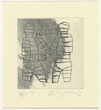 Artist: SELLBACH, Udo | Title: not titled | Date: 1960-80 | Technique: etching