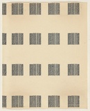 Title: b'Section B (Word situations) - 32 Possibilities: No. 8, 2(D)' | Date: (1970-71) | Technique: b'typewriter'