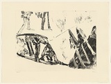 Artist: Murphey, Idris. | Title: (Mutawintji suite 1-3) | Date: 2002 | Technique: etching and open-bite, printed in black ink, from one plate