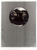 Artist: b'Lowe, Geoff.' | Title: b'Plate' | Date: 1986 | Technique: b'photo-screenprint, printed in colour, from four stencils'