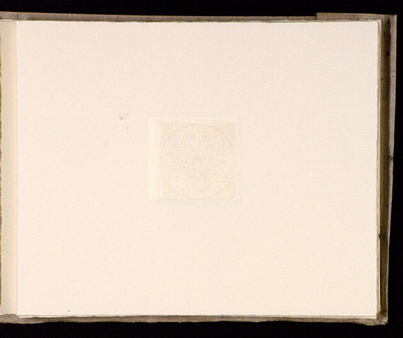 Artist: b'Mann, Gillian.' | Title: b'(Embossed text).' | Date: 1981 | Technique: b'etching, printed in black ink, from one plate'